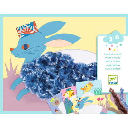 Lã e Velcro - Com Chapéus - Djeco