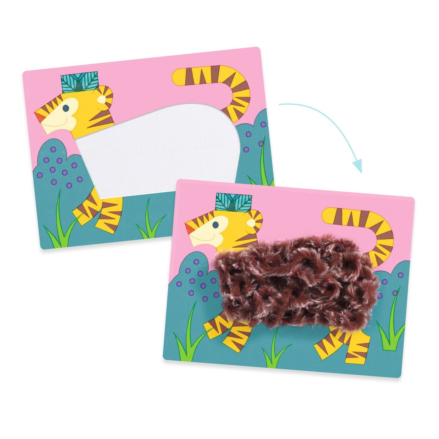 Lã e Velcro - Com Chapéus - Djeco