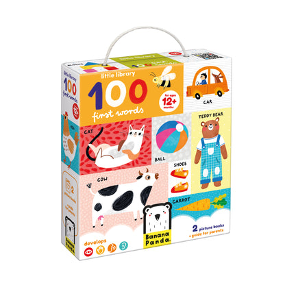 Little Library - 100 First Words | Banana Panda
