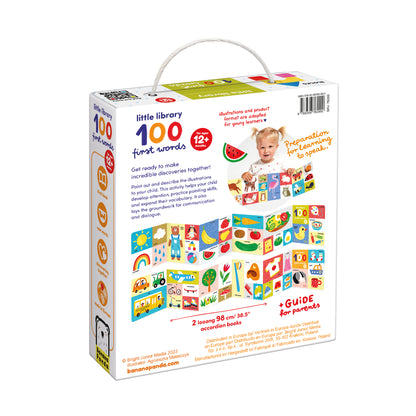 Little Library - 100 First Words | Banana Panda