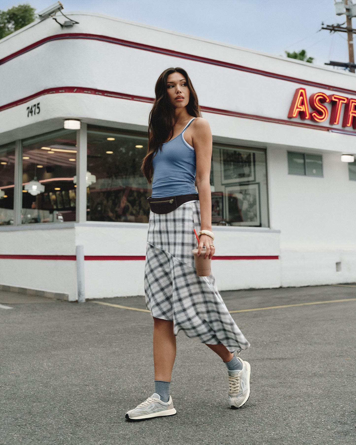 Ténis Melrose - Skyblue | Lejan