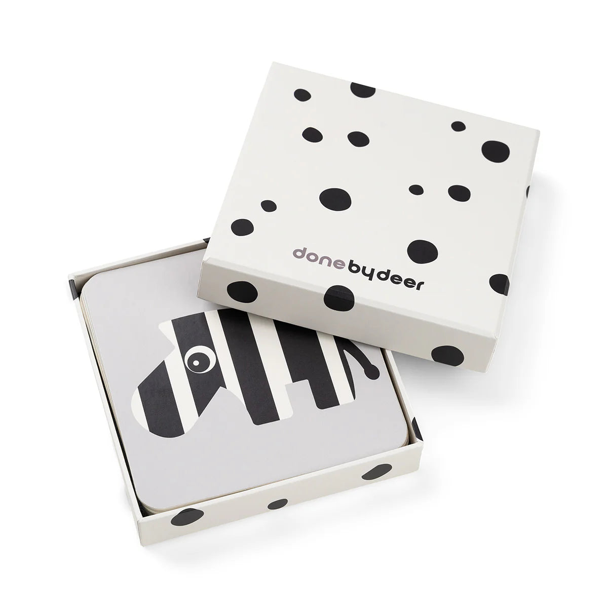 Cartões de Contraste Bebé - Deer Friend | Done by Deer