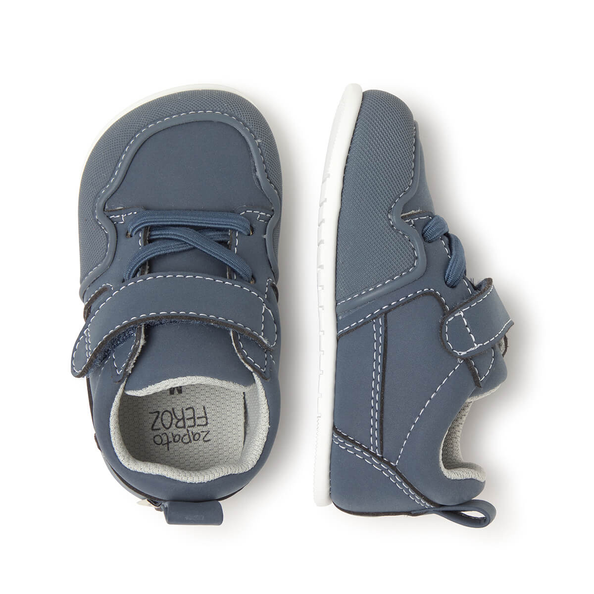 Ténis Cheste Feroz SS25 - Azul Denim | Microfibra Nobuck