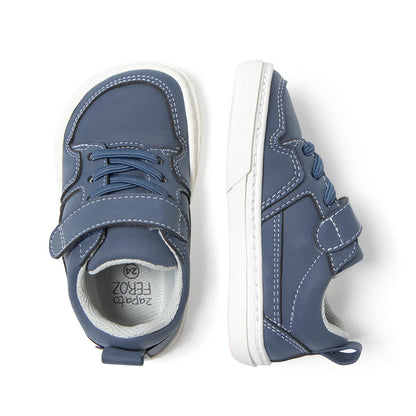 Ténis Cheste Rocker SS25 - Azul Denim | Microfibra Nobuck