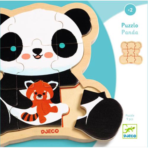 Puzzle de Madeira Panda | Djeco