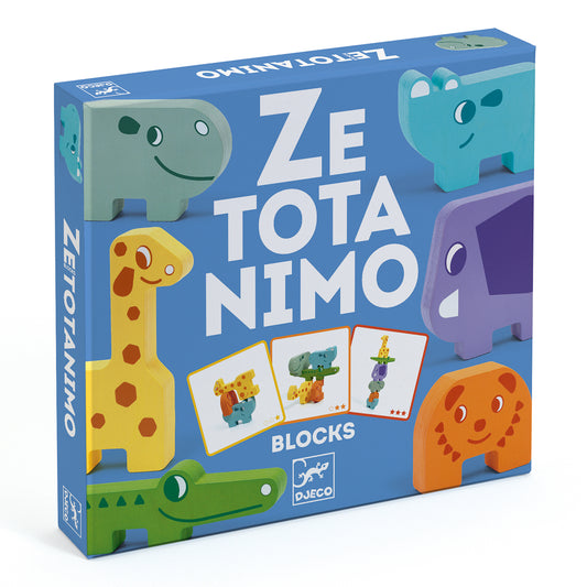 Ze Totanimo -  Blocos de Madeira | Djeco