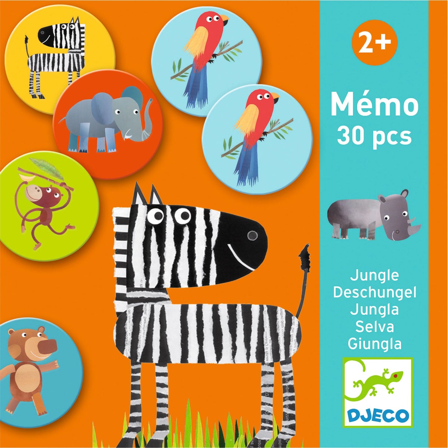 DJECO - Memo Game - Selva