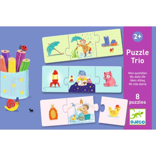 Puzzle Trio - Atividades Diárias | Djeco