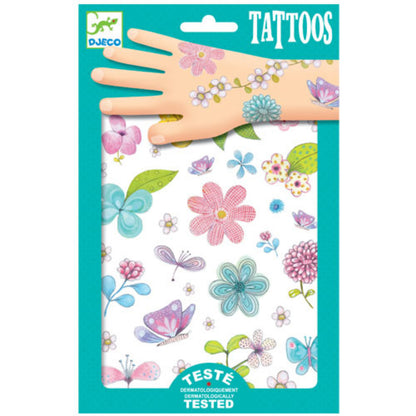 50 Tatuagens - Flores do Campo | Djeco