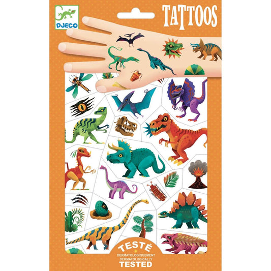 50 Tatuagens - Dinossauros | Djeco