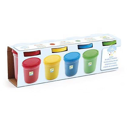 4 Potes de Plasticina | Djeco