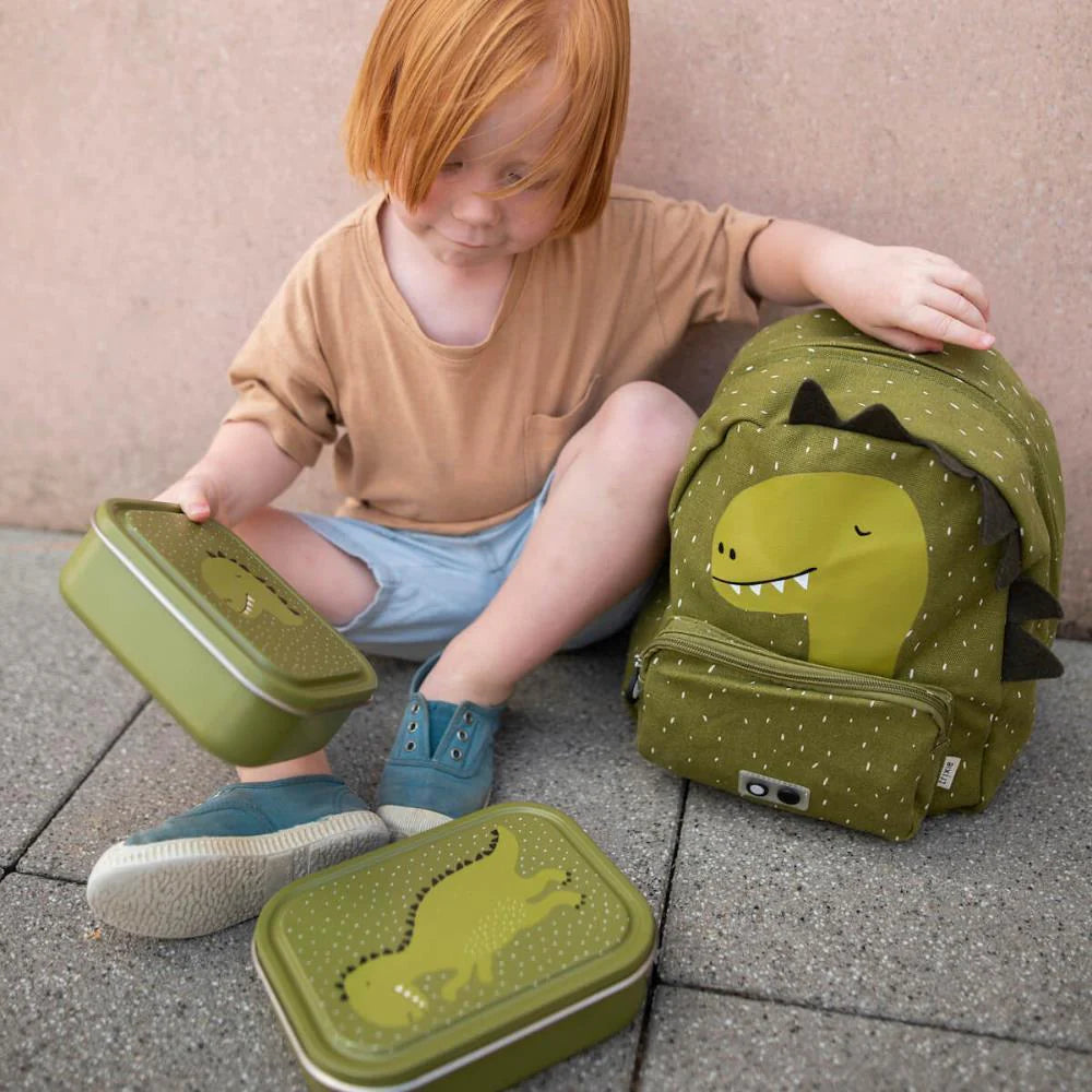 Lancheira Metálica Grande - Mr. Dino | Trixie