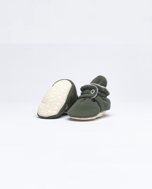 Zás Trás - Booties Fluffy - Olive Treat | Inverno