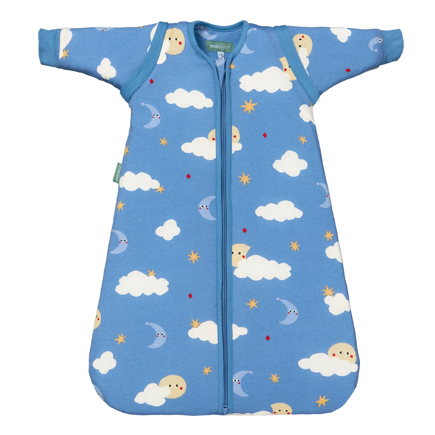 Saco de Dormir Bebé com Mangas - Good Night - TOG 1.0 | Molis & Co.