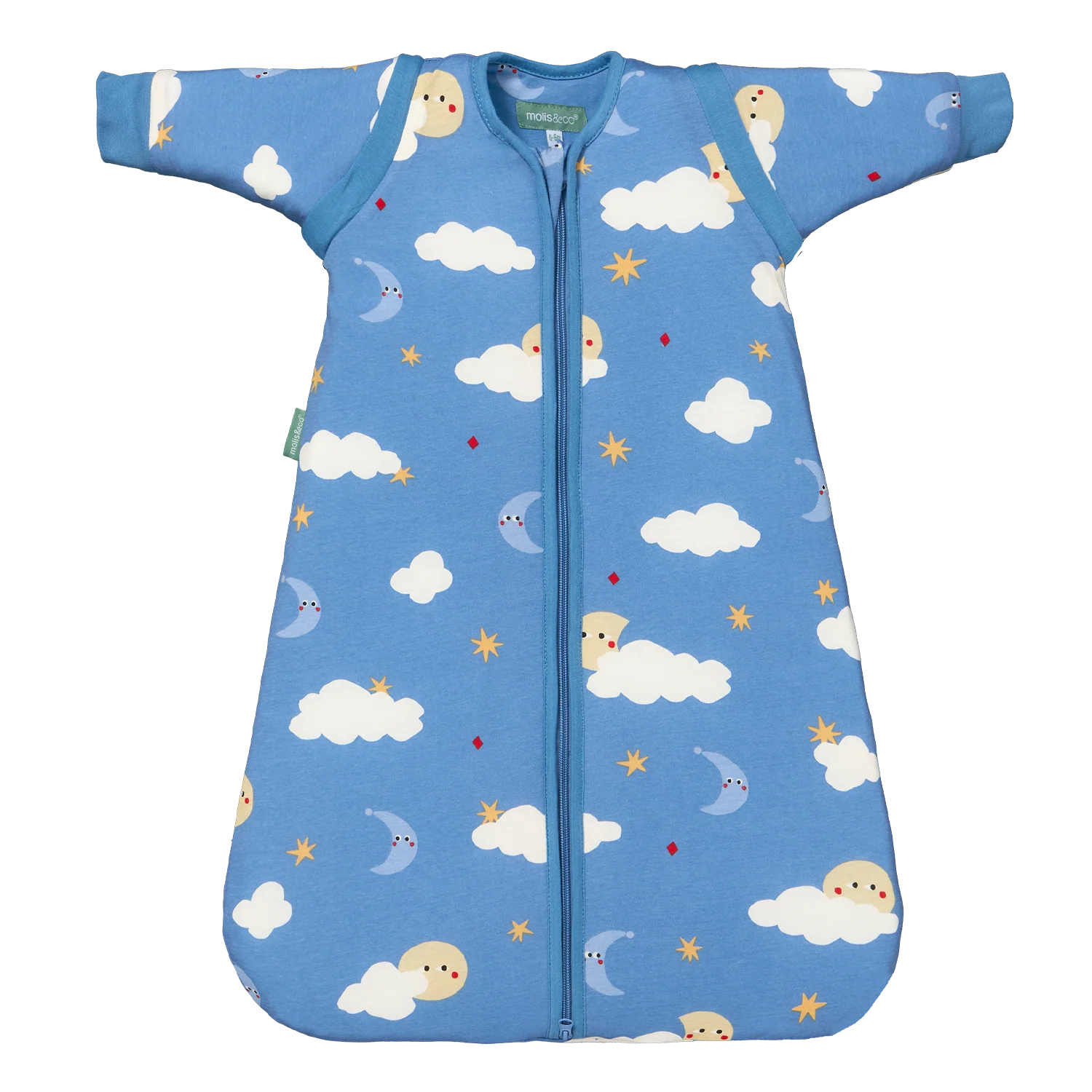 Saco de Dormir Bebé com Mangas - Good Night - TOG 1.0 | Molis & Co.