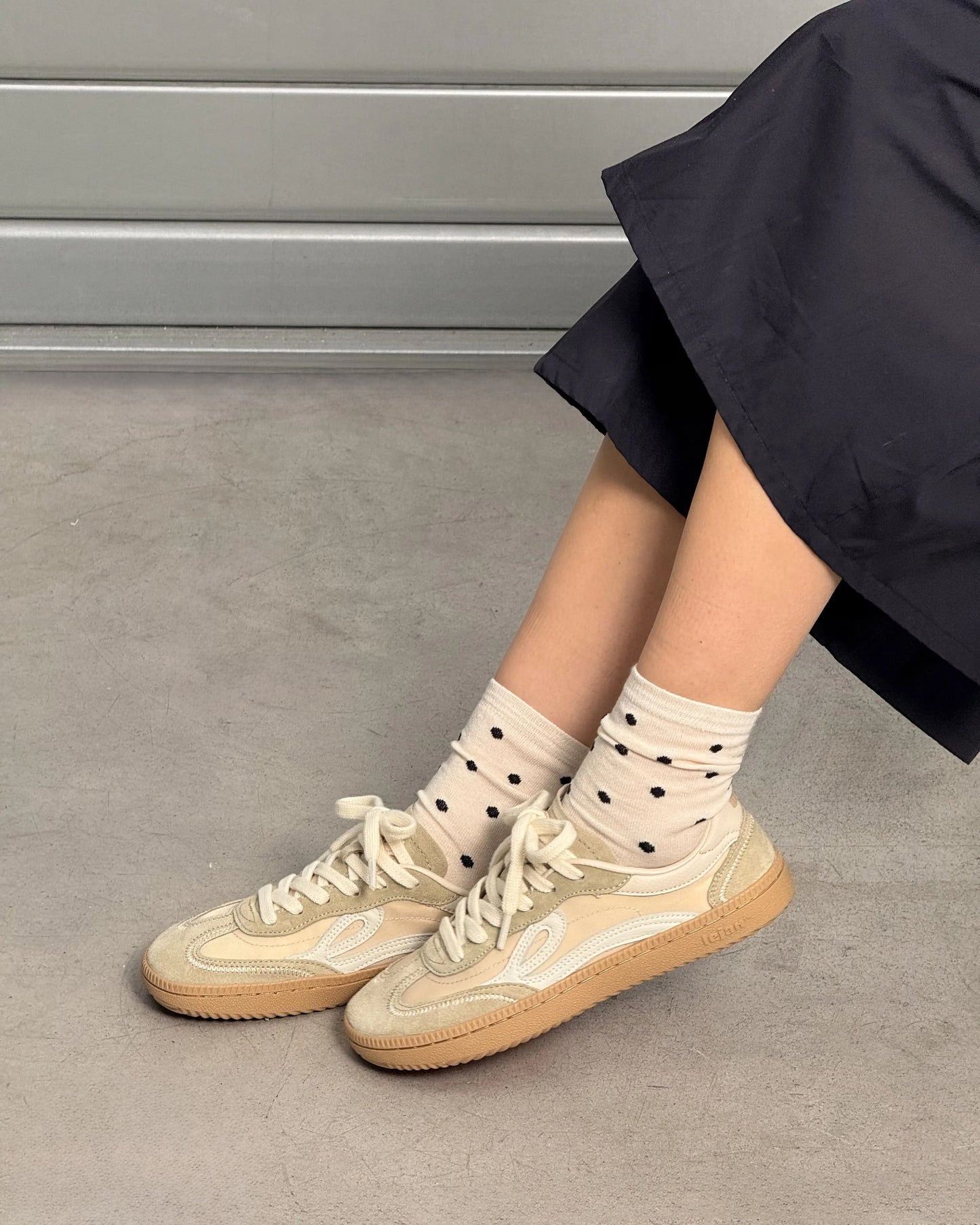 Ténis One Nylon Adulto - Bege | Lejan