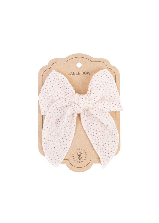 Gancho Cabelo com Laço - Unique Dots | Mrs. Ertha