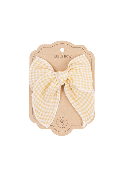 Gancho Cabelo com Laço - Speckled Diamond | Mrs. Ertha