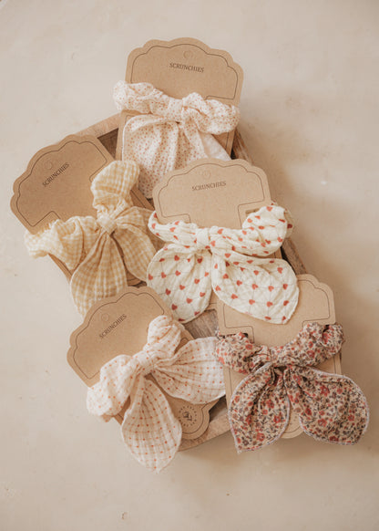 Scrunchies - Organic Squares | Mrs. Ertha