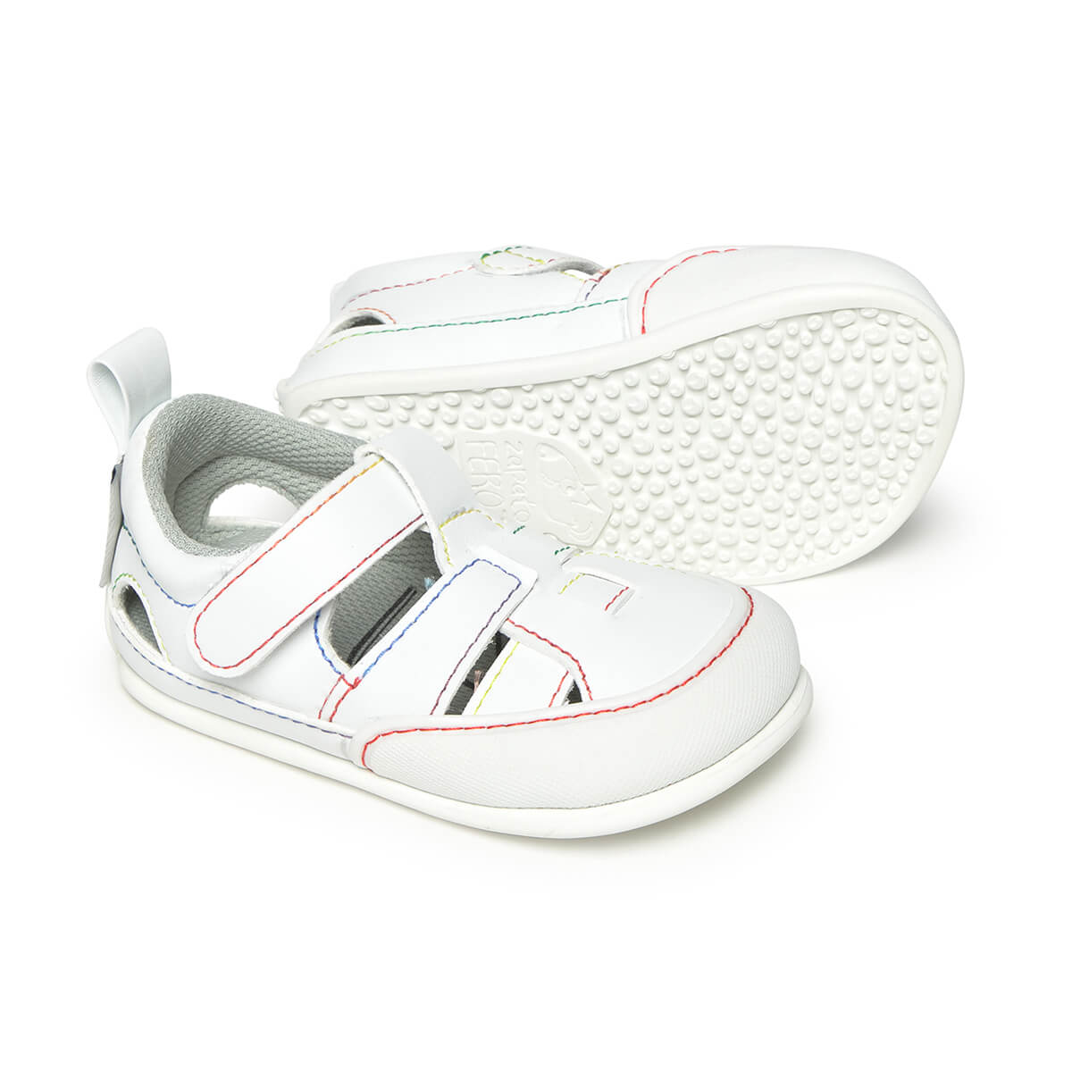 Sandálias Irta Feroz SS26 - Branco Multicolor | Zapato Feroz