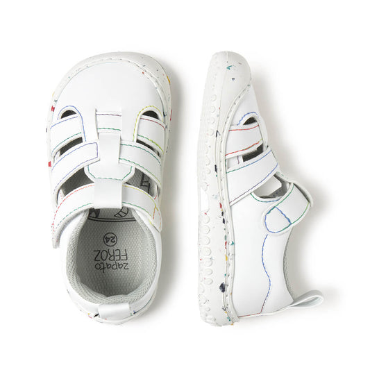 Irta Rocker SS26 - Branco Multicolor | Zapato Feroz.