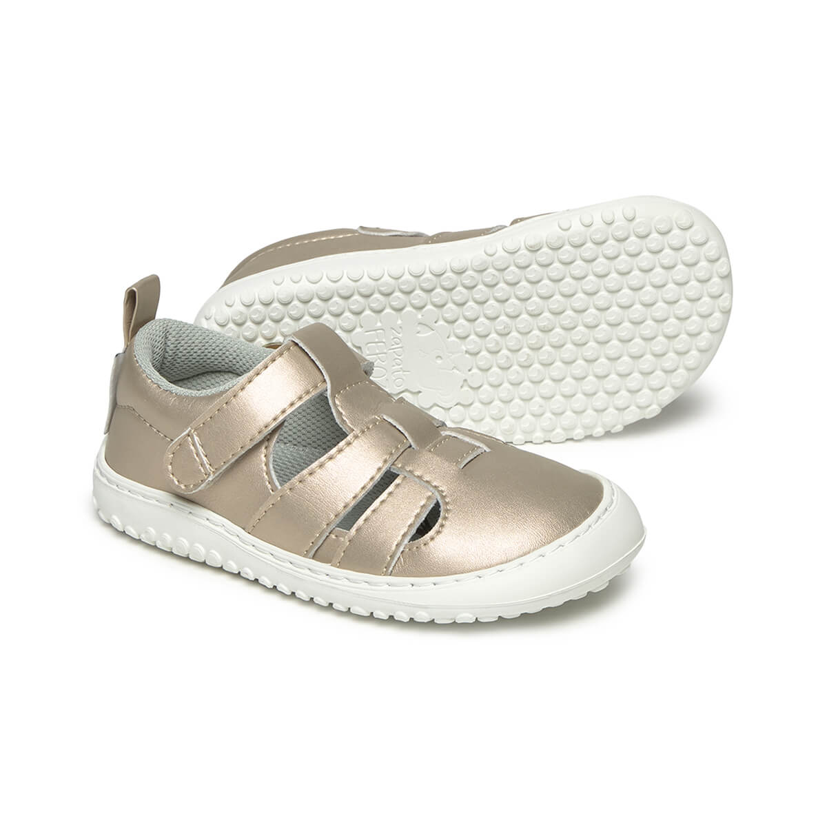 Irta Rocker SS26 - Dourado | Zapato Feroz.