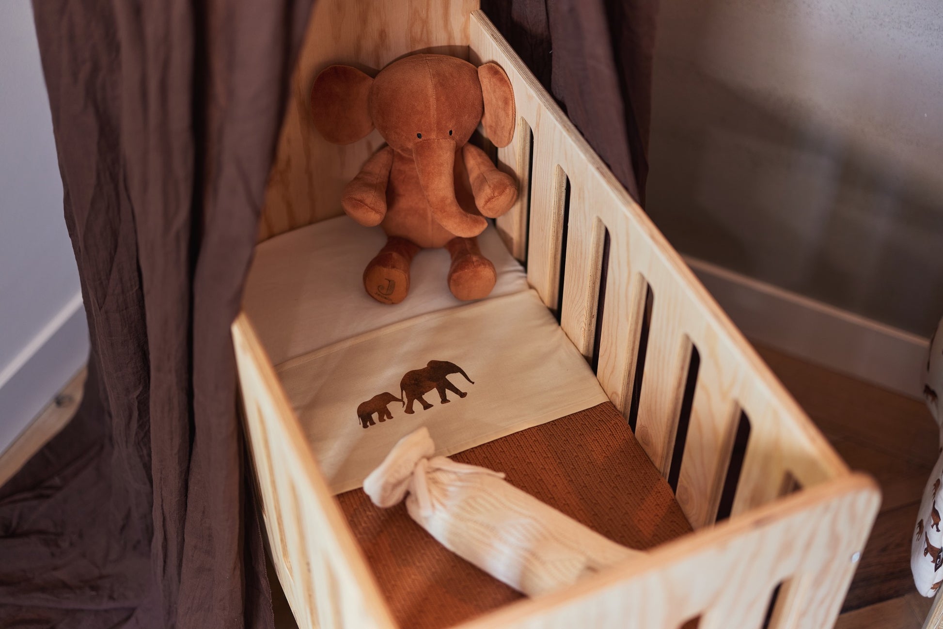 Peluche Elefante - Caramel.