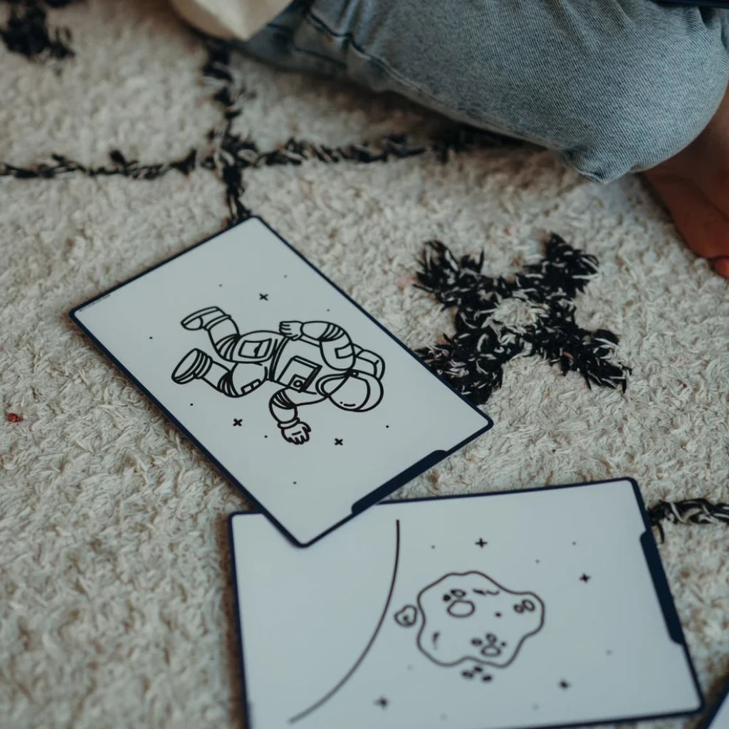 Tablet de Desenho C/ Ilustrações - Kidydraw Mini - Galáxia