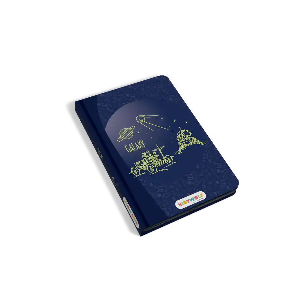 Tablet de Desenho C/ Ilustrações - Kidydraw Mini - Galáxia