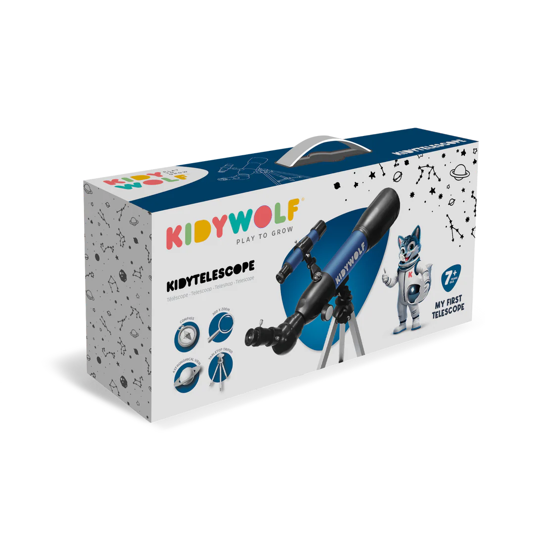 Telescópio Kidy | Kidywolf