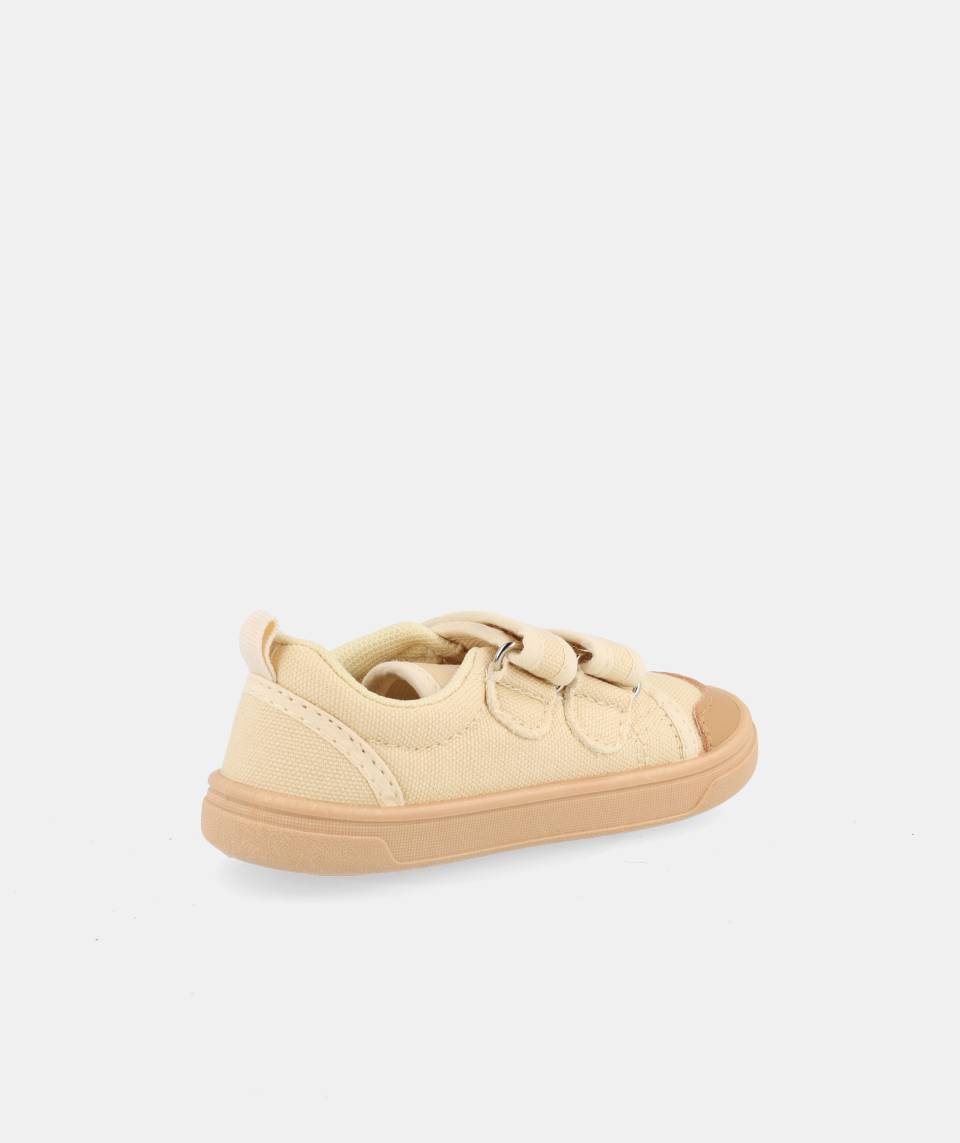 Ténis de Lona Koi - Bege | Blanditos.