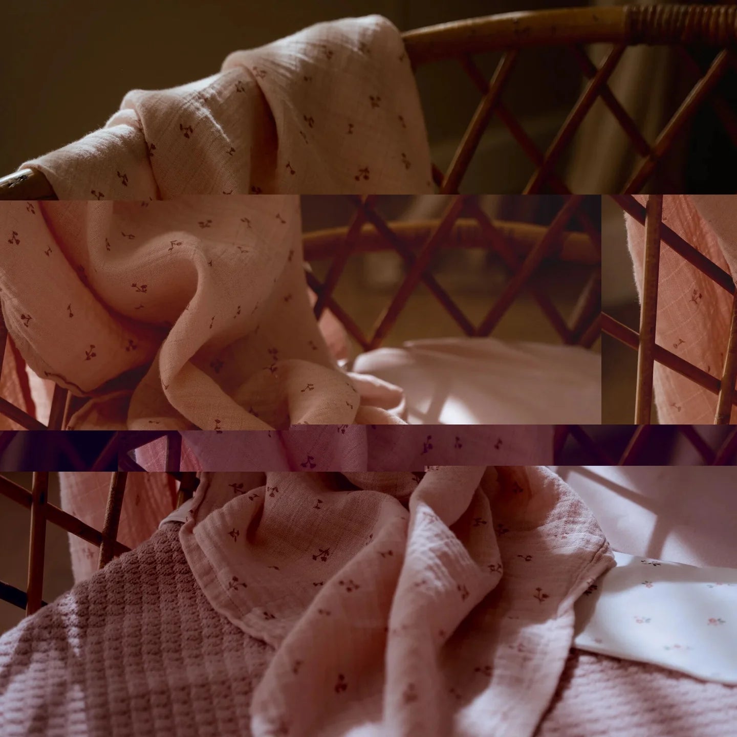 Musselina Pure Blossom 120x120 | Little Dutch