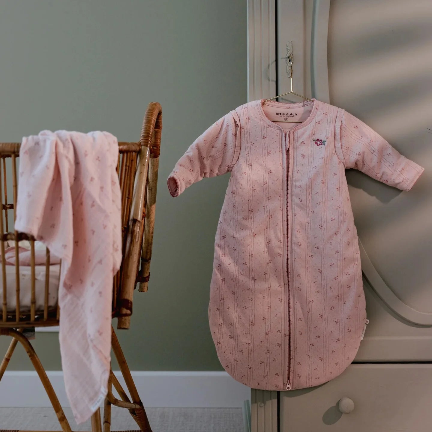 Musselina Pure Blossom 120x120 | Little Dutch