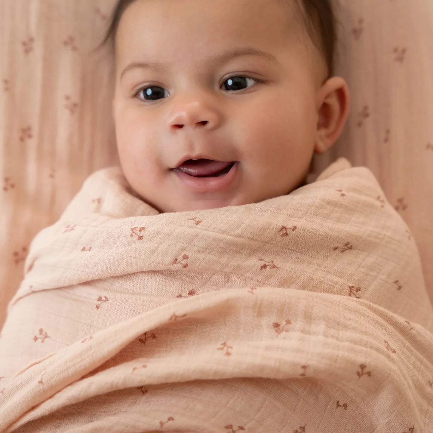 Musselina Pure Blossom 120x120 | Little Dutch