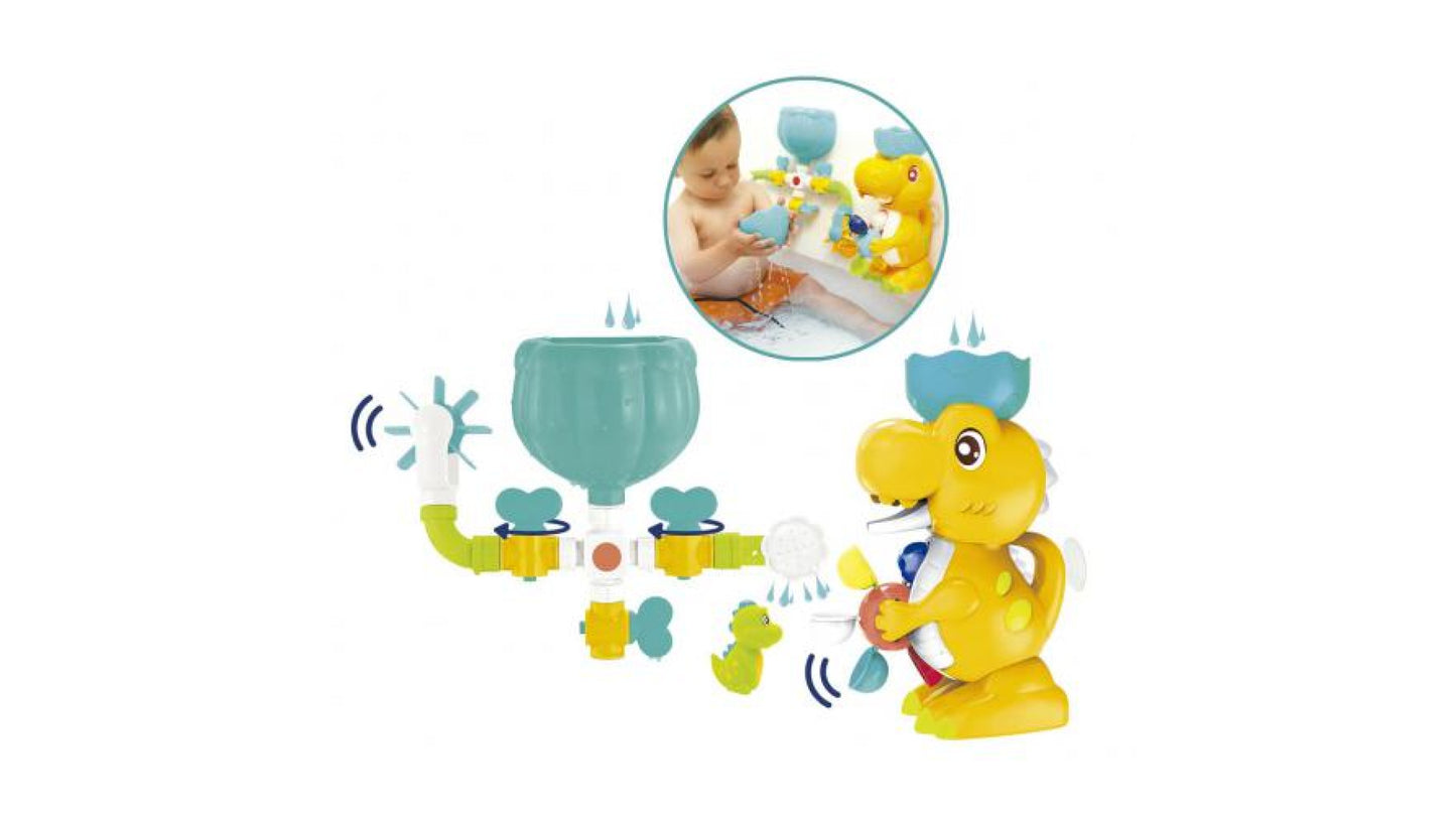 Jogo Aquático para o Banho - Dinossauro | Ludi