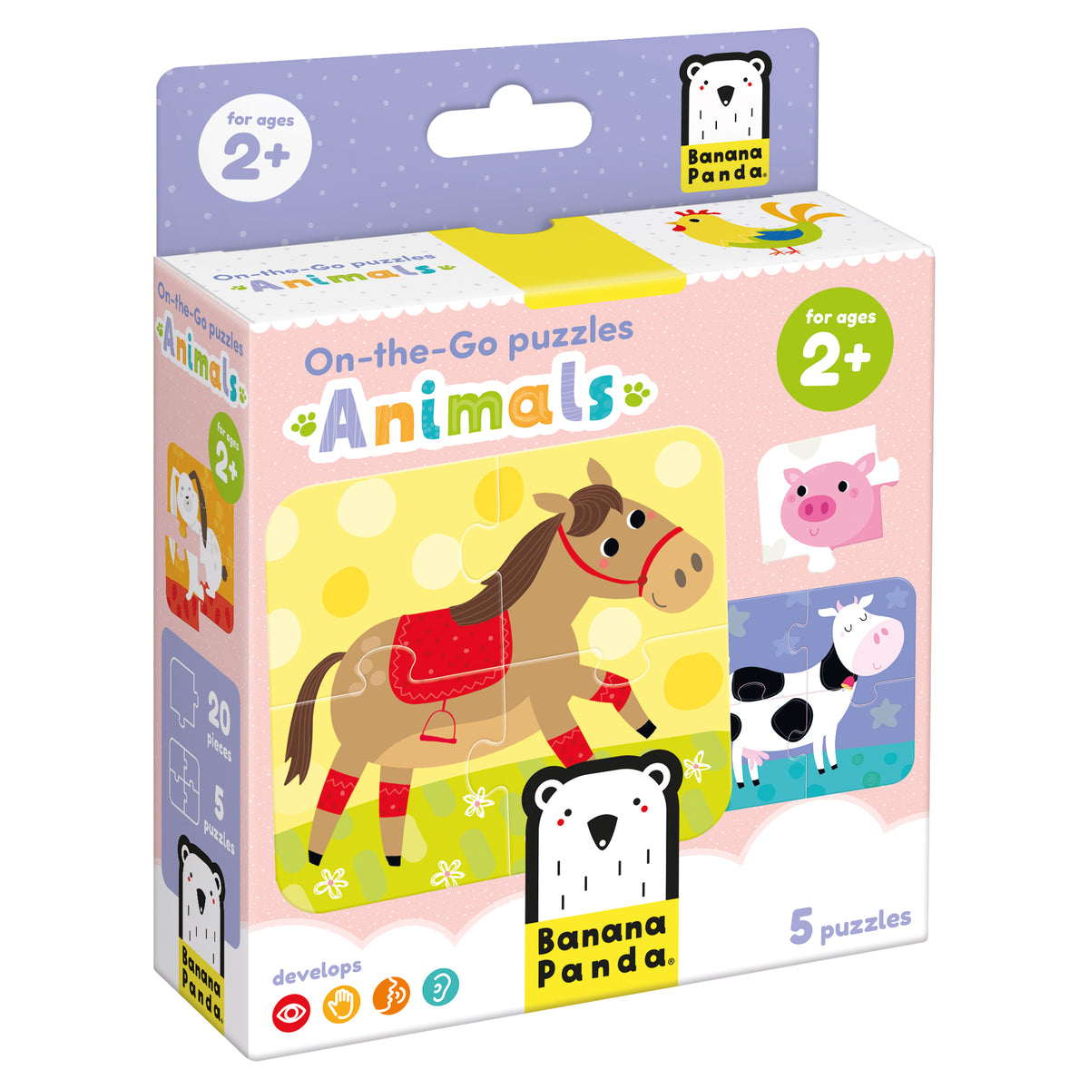 Puzzle On-the-Go - Animals | Banana Panda