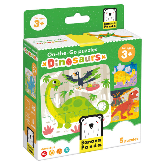 Puzzle On-the-Go - Dinosaurs | Banana Panda