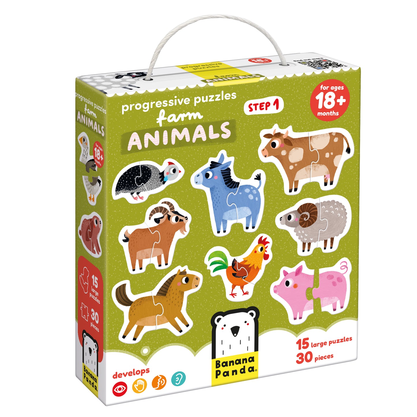 Puzzle Evolutivo - Animais da Quinta