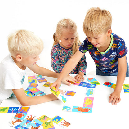 Let´s Play Dino Dominoes | Banana Panda