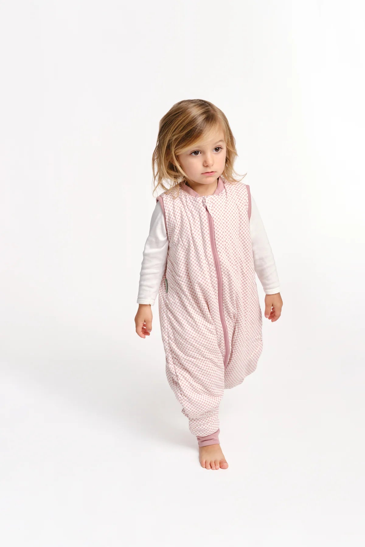 Saco de Dormir - Vichy Pink - TOG 1.0 | Molis & Co