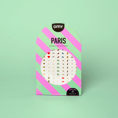 Autocolantes de Unhas - Paris | Omy