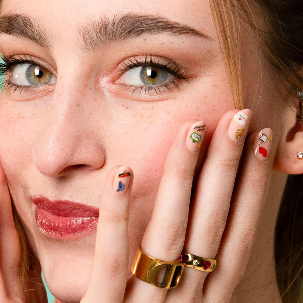 Autocolantes de Unhas - Paris | Omy