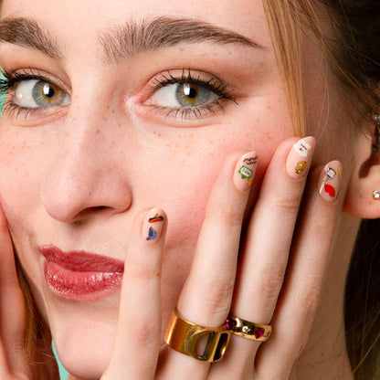 Autocolantes de Unhas - Paris | Omy