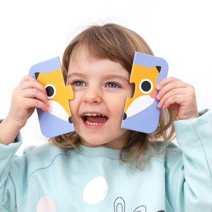 Puzzle On-the-Go - Halves Faces | Banana Panda