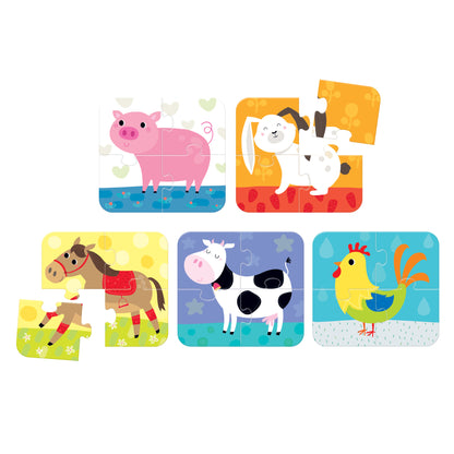 Puzzle On-the-Go - Animals | Banana Panda