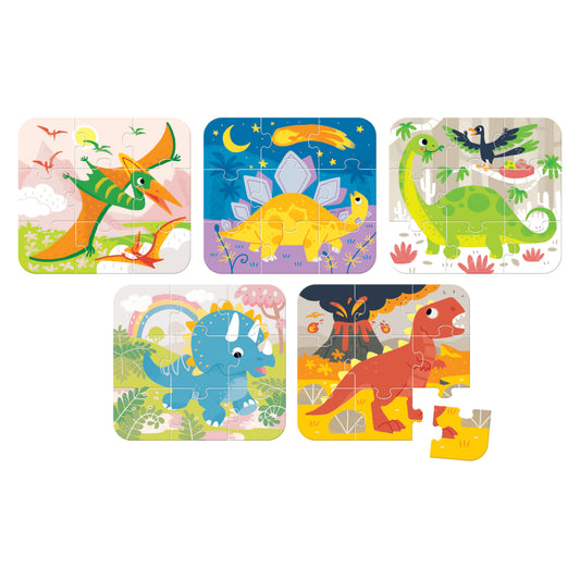 Puzzle On-the-Go - Dinosaurs | Banana Panda