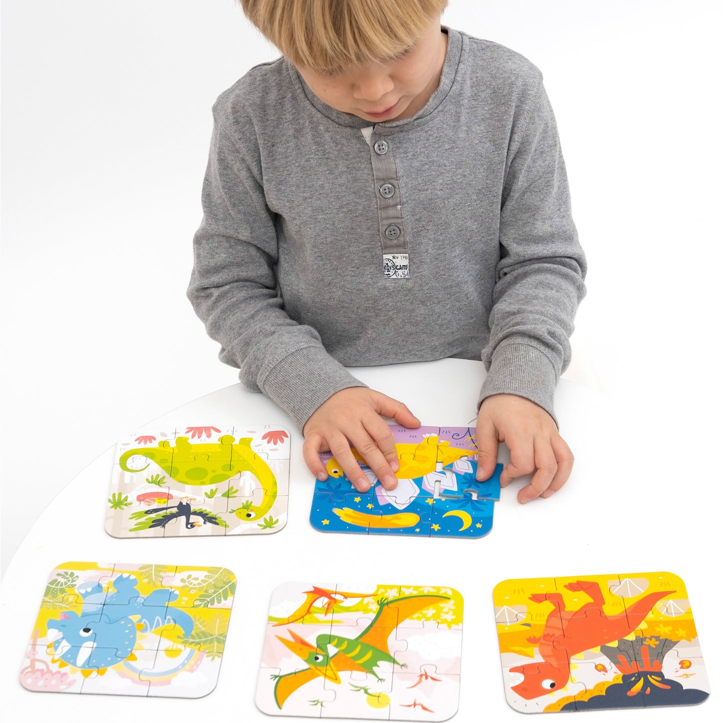 Puzzle On-the-Go - Dinosaurs | Banana Panda