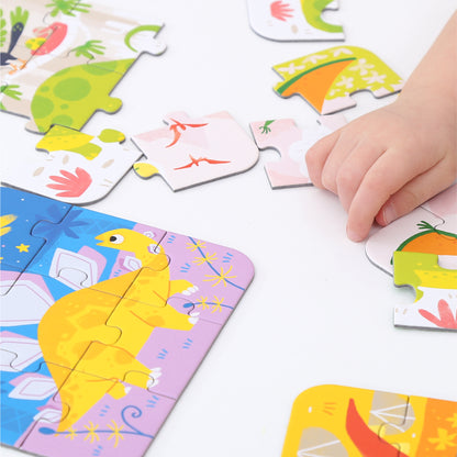 Puzzle On-the-Go - Dinosaurs | Banana Panda