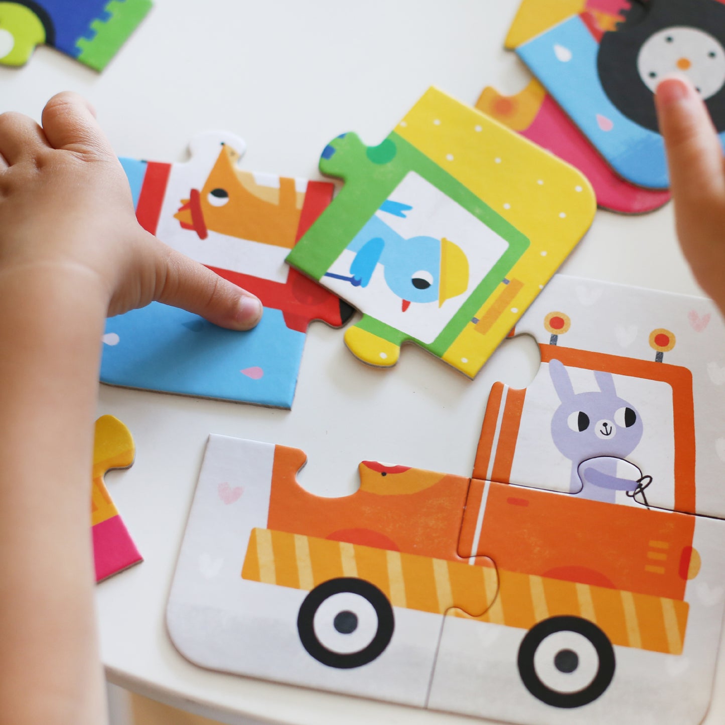 Puzzle On-the-Go - Vehicles | Banana Panda