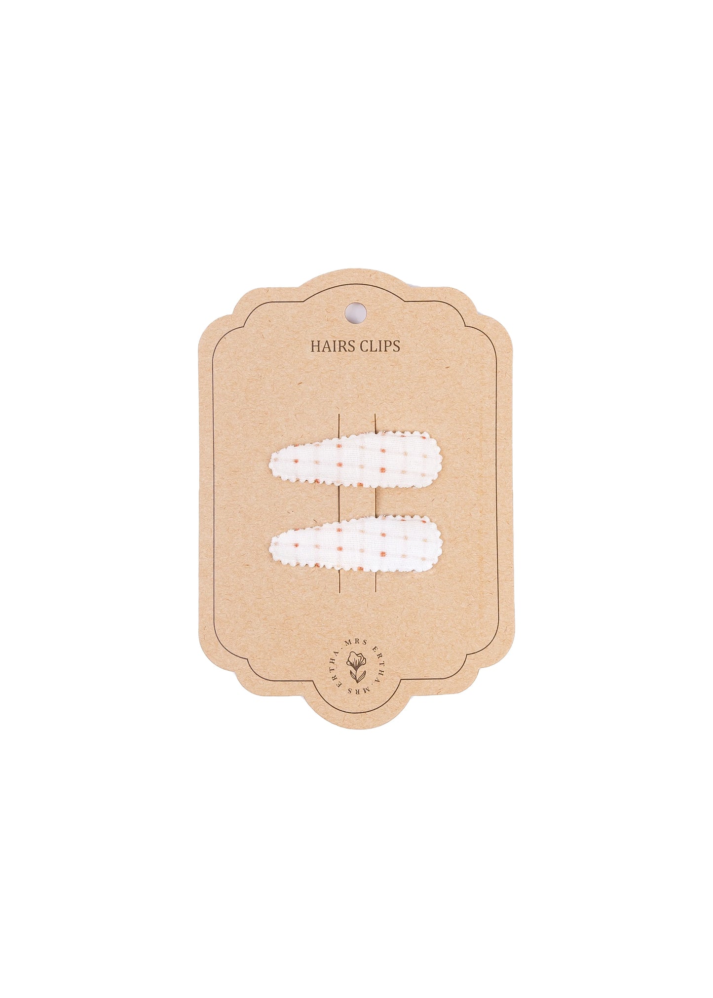 Gancho Cabelo  - Organic Squares | Mrs. Ertha